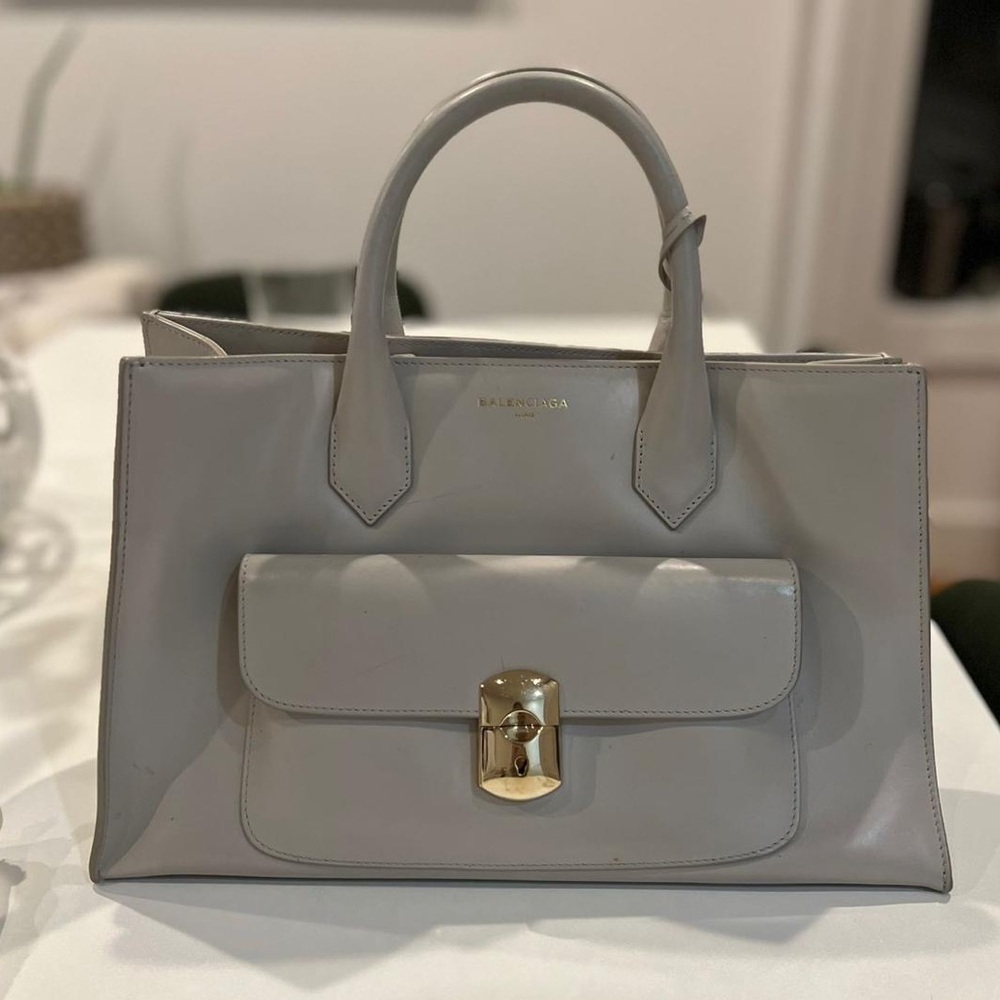 Preloved Balenciaga Gray Bag